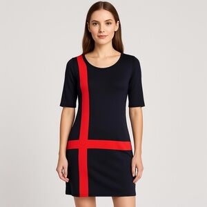 Pink Crayon USA Dark Blue Bodycon Dress Size Medium